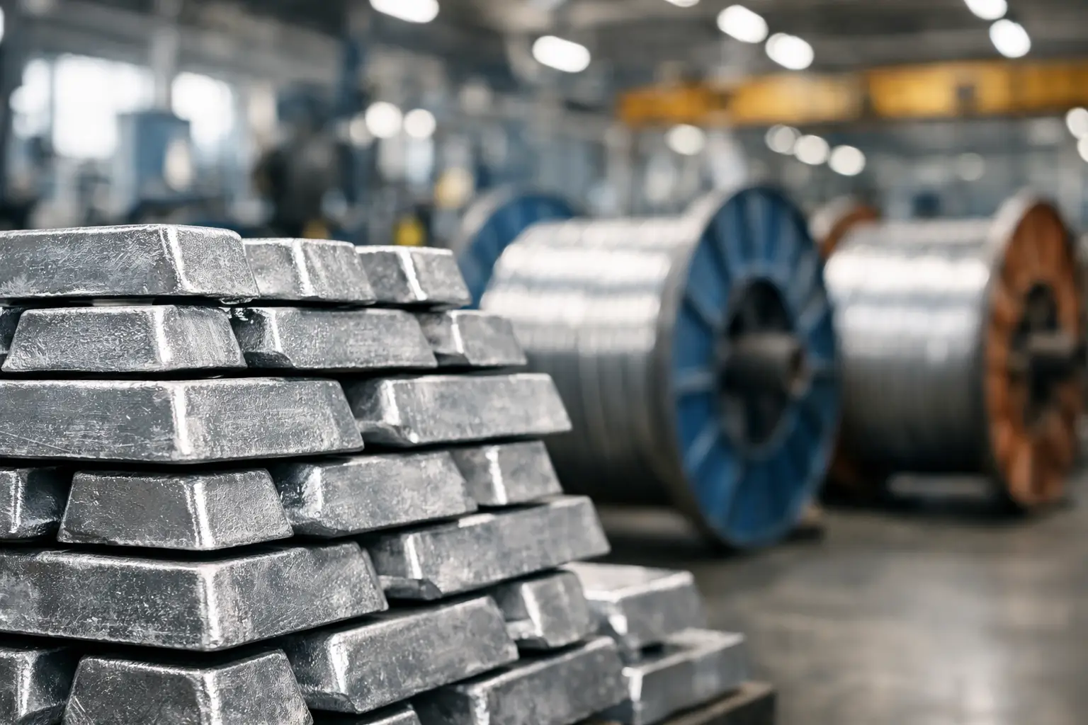 You are currently viewing Aluminium Ingots for Cable Plants